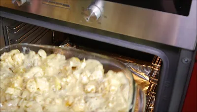 Hähnchen-Blumenkohl-Kartoffelauflauf: Rezept vom Backofen