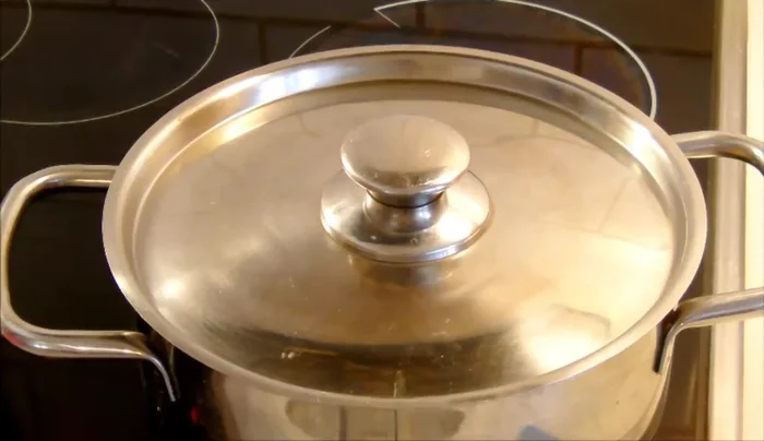 Topf verschließen und die Zungen 2-3 Stunden köcheln lassen, bis sie weich sind.