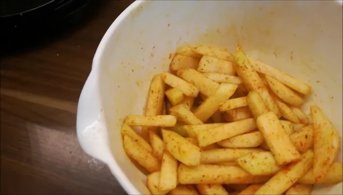 Nach 10 Minuten den Garzustand überprüfen und gegebenenfalls die Garzeit anpassen.