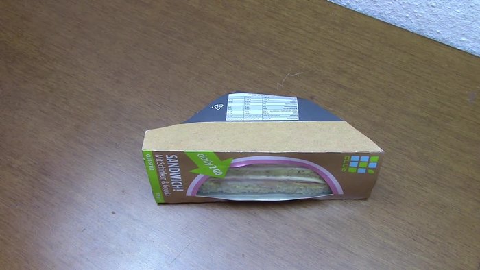 Vollkorn-Toastbrot nehmen.