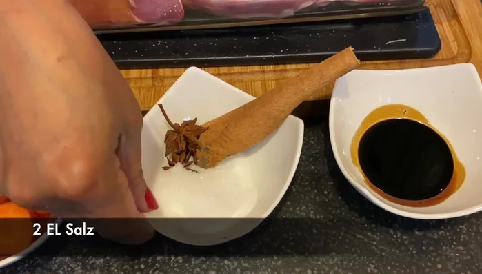 Level, Größe der Zutaten prüfen.