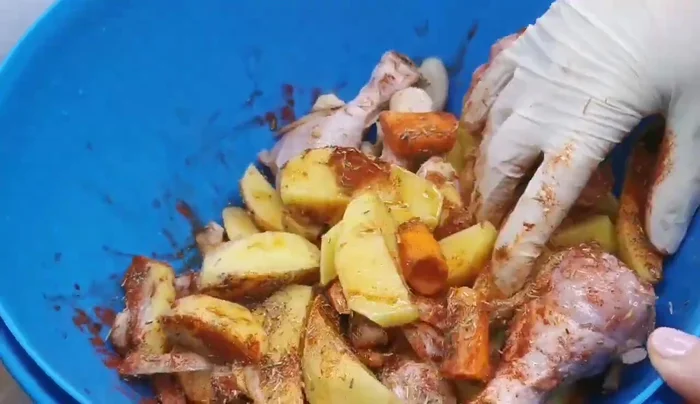 Backofen auf 190°C Ober-/Unterhitze vorheizen.