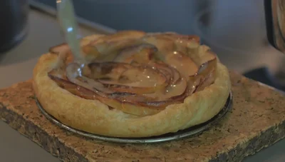 Apfel-Karamell-Tarte: Einfaches Herbstrezept