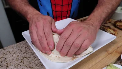 Würziger Krabbenkuchen-Wrap Rezept - Einfach & Lecker!