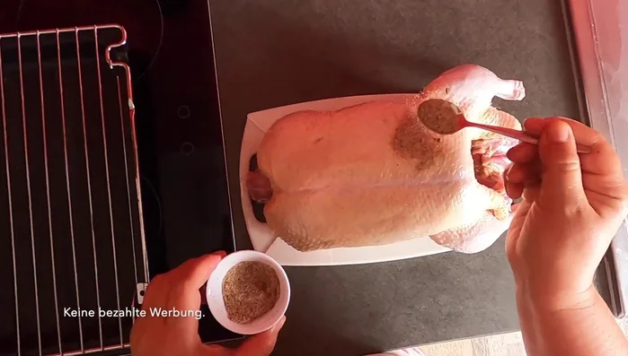 Im vorgeheizten Backofen bei 100 Grad ca. 4 Stunden garen (Smoking). (538.61)