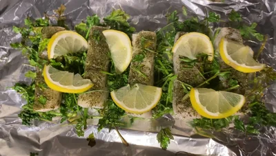 Seehechtfilet mit Kartoffelpüree & Zitronenhollandaise Rezept