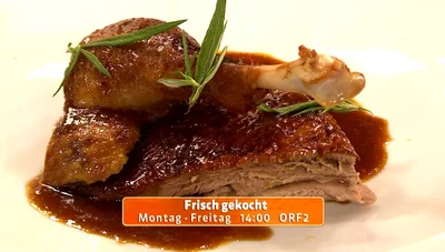 Weidegans mit Beifuß & Quitten-Rotkraut Rezept