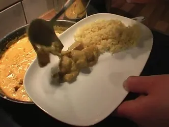 Curry Hähnchenschnitzel mit Reis: Schnell & Einfach Rezept