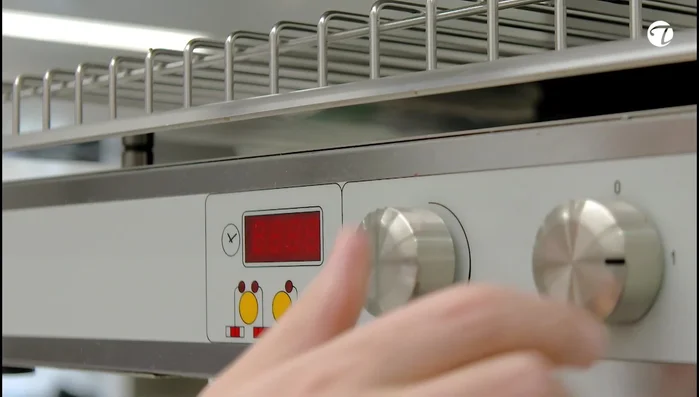 Fisch unter dem Salamander gratinieren (Oberhitze).