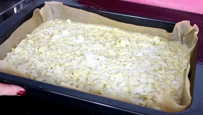 Kuchen im Ofen backen.