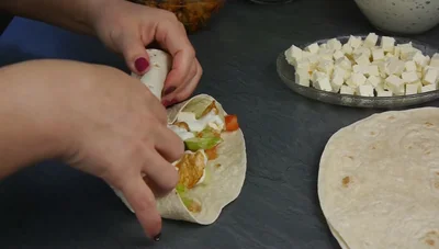 Rezept: Leckere Hähnchen-Gemüse-Wraps - Schnell & Einfach!